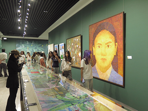 玉溪師院舉辦美育浸潤行動計劃三年成果展.jpg